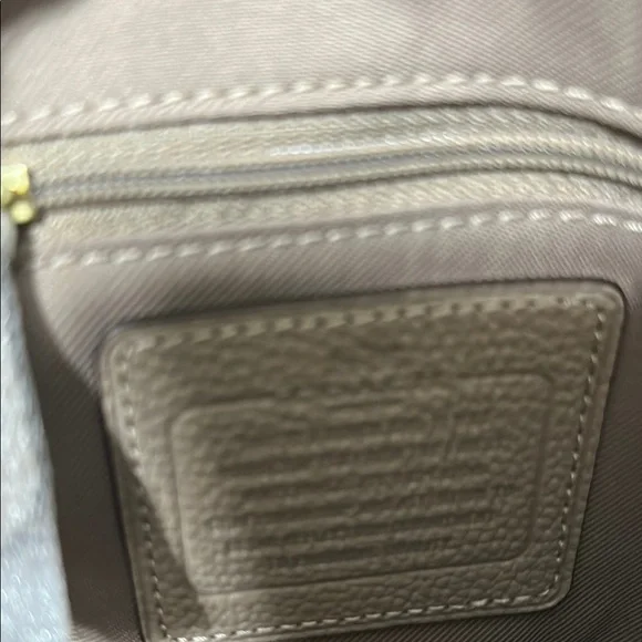 Coach Tan Leather Crescent Shoulder Bag - Picture 5 of 6